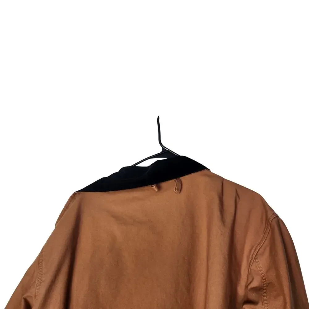 Levi's Tan Canvas Full Zip Collared Relaxed Modern Fit Skate Hunter's Jacket XXL